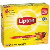 Lipton Black Tea Bags - 100 Count